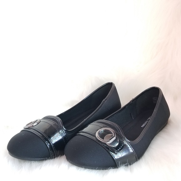 chinese laundry black flats